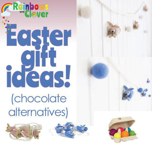 What is Easter? Why do we have bunnies delivering eggs? Are you ready with your chocolate alternatives?-Rainbows and Clover