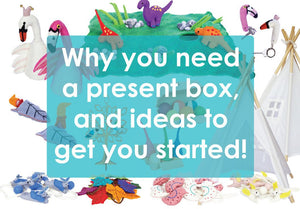 Present Box: Why you need one and ideas to get you started-Rainbows and Clover