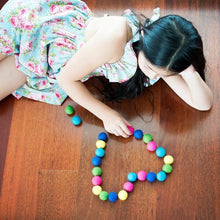 Load image into Gallery viewer, Bag of 45 assorted felt rainbow balls-felt balls-Rainbows and Clover-Rainbows and Clover