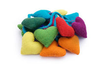 Load image into Gallery viewer, Felt heart garland-garlands-Rainbows and Clover-rainbow-Rainbows and Clover
