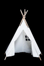 Load image into Gallery viewer, Kids teepee play tent regular-size-teepee-Rainbows and Clover-Rainbows and Clover