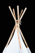 Load image into Gallery viewer, Kids teepee play tent regular-size-teepee-Rainbows and Clover-Rainbows and Clover