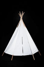 Load image into Gallery viewer, Kids teepee play tent super-size-teepee-Rainbows and Clover-Rainbows and Clover