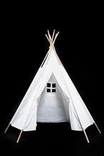 Load image into Gallery viewer, Kids teepee play tent super-size-teepee-Rainbows and Clover-Rainbows and Clover