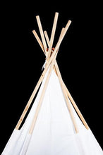 Load image into Gallery viewer, Kids teepee play tent super-size-teepee-Rainbows and Clover-Rainbows and Clover