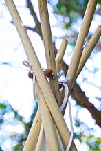 Load image into Gallery viewer, Kids teepee play tent super-size-teepee-Rainbows and Clover-Rainbows and Clover