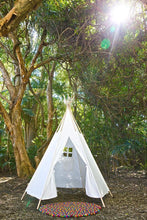 Load image into Gallery viewer, Kids teepee play tent super-size-teepee-Rainbows and Clover-Rainbows and Clover
