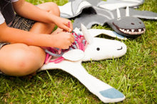 Load image into Gallery viewer, Felt animal floor play mats-mats-Rainbows and Clover-unicorn-Rainbows and Clover