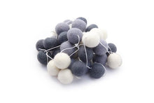 Load image into Gallery viewer, Felt ball garland - choice of colour-garlands-Rainbows and Clover-berry bubble-Rainbows and Clover