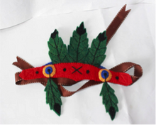 Load image into Gallery viewer, Felt costume headdress-crowns-Rainbows and Clover-Feather headwear-Rainbows and Clover