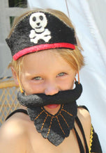 Load image into Gallery viewer, Felt costume headdress-crowns-Rainbows and Clover-Flowers-Rainbows and Clover