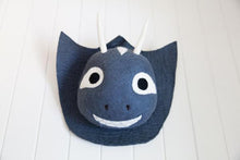 Load image into Gallery viewer, Felt magical animal wall head - Unicorn or Dragon-Heads-Rainbows and Clover-Unicorn-Rainbows and Clover
