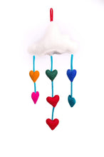 Load image into Gallery viewer, Felt mobiles-mobiles-Rainbows and Clover-natural animals-Rainbows and Clover