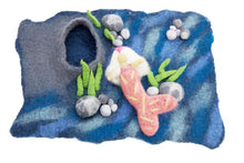Load image into Gallery viewer, Felt play mats with cave (small) - Forest or Ocean-mats-Rainbows and Clover-forest floor-Rainbows and Clover