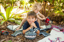 Load image into Gallery viewer, Felt puppet :: sets of 2-puppets-Rainbows and Clover-flamingo & swan-Rainbows and Clover