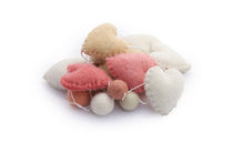 Load image into Gallery viewer, Felt under-the-sea drop garland - 3 styles-garlands-Rainbows and Clover-coral-Rainbows and Clover