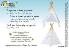 Load image into Gallery viewer, Kids TOY teepee-teepee-Rainbows and Clover-Rainbows and Clover