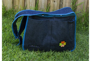 nic-nac : carry-all baby bag-carry-all-Rainbows and Clover-poppy dot-Rainbows and Clover