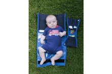 Load image into Gallery viewer, nic-nac : nappywrap nappy bag & change mat in one-nappywrap-Rainbows and Clover-poppy dot-Rainbows and Clover