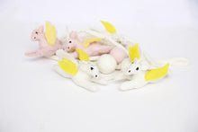 Load image into Gallery viewer, Pink & sunshine unicorn felt garland-garland-Rainbows and Clover-Rainbows and Clover