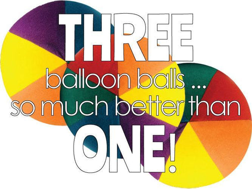 rainbow balloon ball 3-piece combo-balloon ball-Rainbows and Clover-Rainbows and Clover