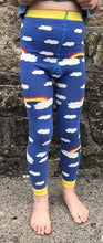 Load image into Gallery viewer, Slugs & Snails Organic Footless Tights - Rainbows-tights-Slugs & Snails-12-18 months (74-80cm)-Rainbows and Clover