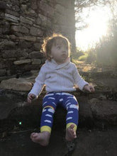 Load image into Gallery viewer, Slugs & Snails Organic Footless Tights - Rainbows-tights-Slugs & Snails-12-18 months (74-80cm)-Rainbows and Clover