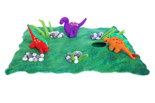 Load image into Gallery viewer, Felt play mats with cave (large) - Forest or Ocean-mats-Rainbows and Clover-forest floor-Rainbows and Clover