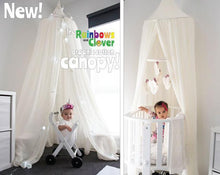 Load image into Gallery viewer, Canopy single bed - 100% cotton-canopy-Rainbows and Clover-Rainbows and Clover