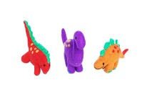 Load image into Gallery viewer, Dinosaur Set of three - Large or small-dinosaur-Rainbows and Clover-set of three large-Rainbows and Clover