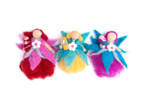 Fairy sets of three-fairies-Rainbows and Clover-Flying fairy set-Rainbows and Clover