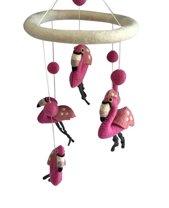 Flamingo 2024 baby mobile