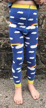 Load image into Gallery viewer, Slugs &amp; Snails Organic Footless Tights - Rainbows-tights-Slugs &amp; Snails-12-18 months (74-80cm)-Rainbows and Clover